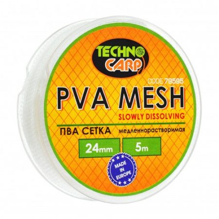 Пва сетка медленно растворимая 24 мм  5 м