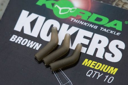 Лентяйки для крючков Korda Kickers коричневый размер L номера 2-4 (10шт)