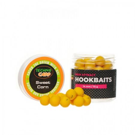 Бойлы насадочные HookBaits "Sweet Corn" d.12мм, 75грамм