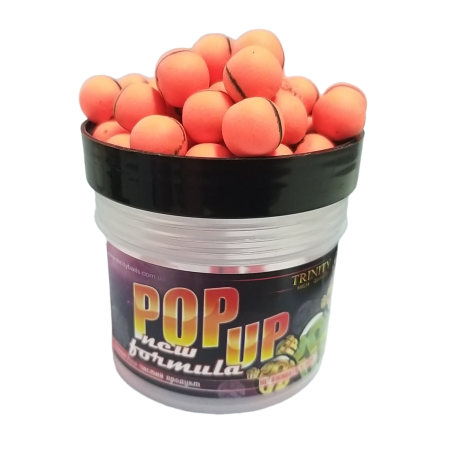 Бойлы плавающие Слива с Чёрной полоской — 10 мм.