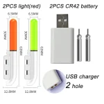 2 Подсветки на удилища с Батарейками + USB на 2 выхода
