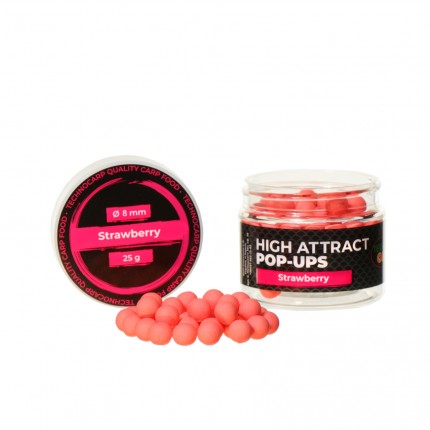 Бойлы Pop-Up Strawberry 8мм